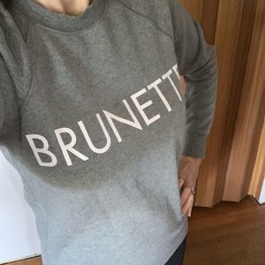 Brunette the Label sweatshirt
